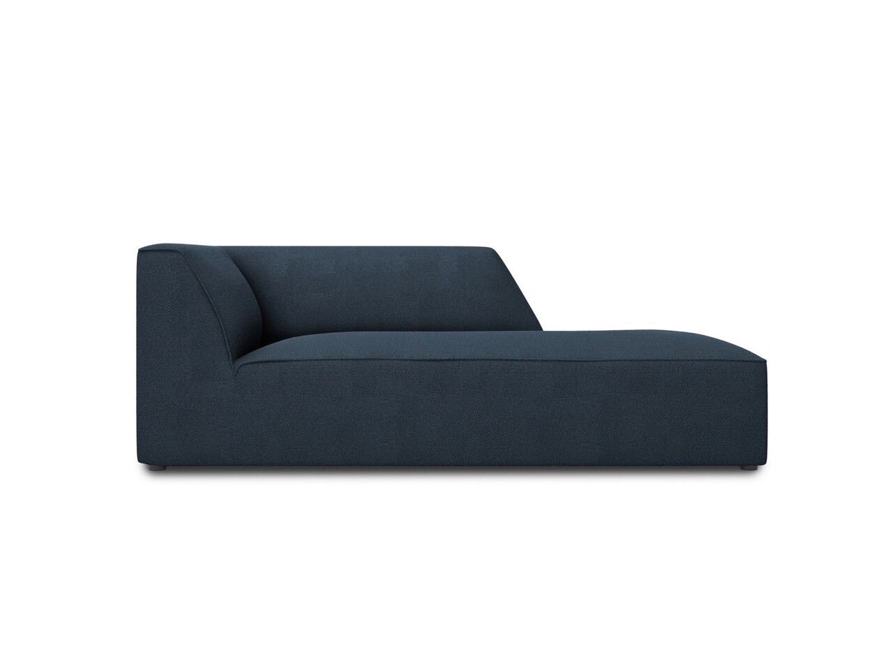 Sezlong living dreapta 1 loc, Ruby, Micadoni Home, BL, 180x93x69 cm, poliester, albastru navy - imagine 6